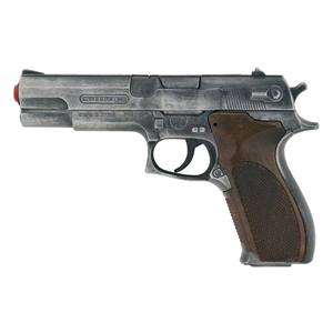 تفنگ اسباب بازی فلزی پلیس گانهر Gonher مدل 45.1_اسباب بازی